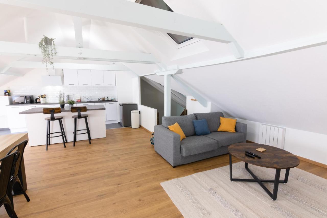Appartement Atypique Proche Gare/ Dans L'Hyper-Centre Spacieux Pour 6P Au Coeur De مُلووز المظهر الخارجي الصورة