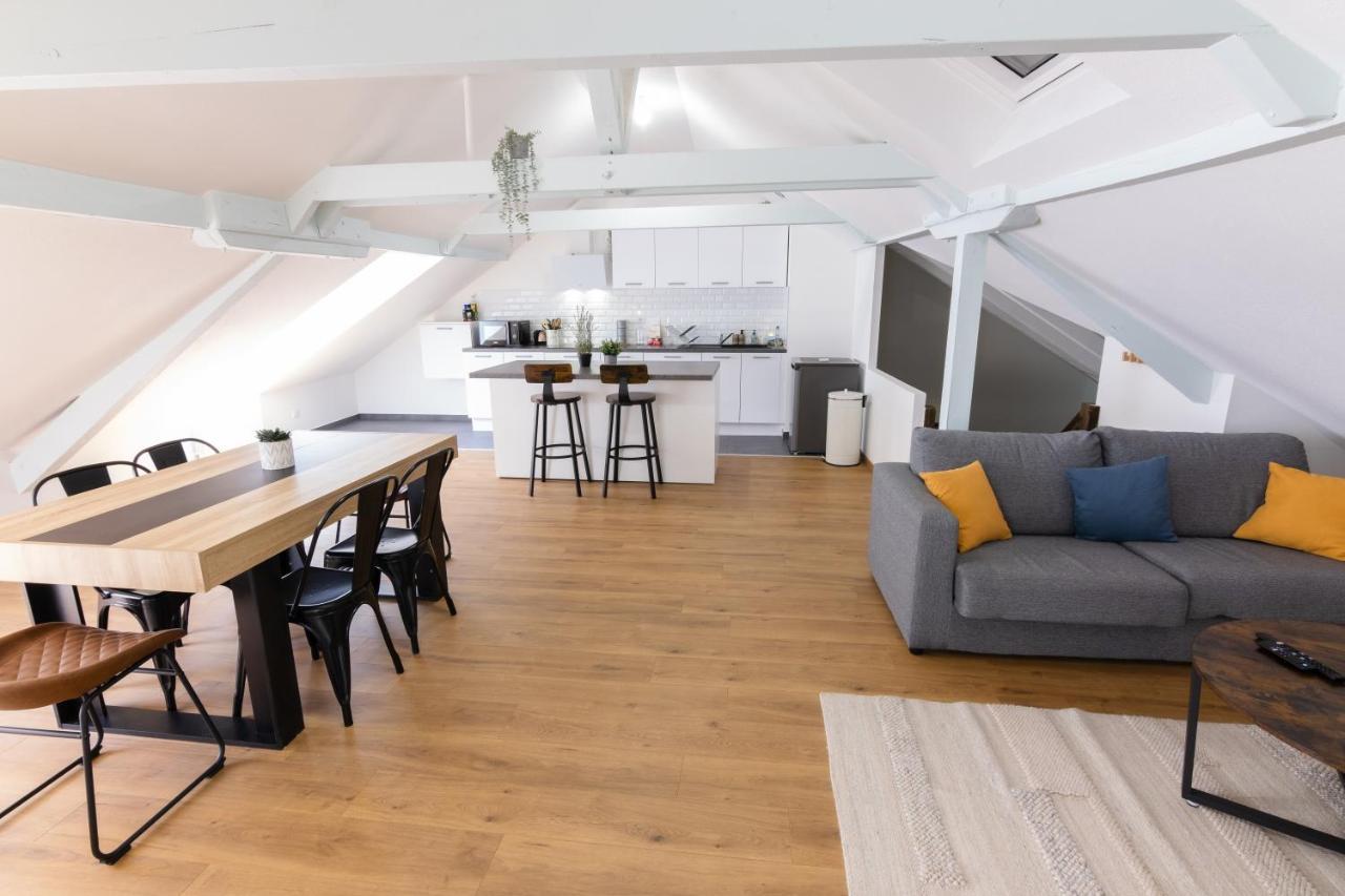 Appartement Atypique Proche Gare/ Dans L'Hyper-Centre Spacieux Pour 6P Au Coeur De مُلووز المظهر الخارجي الصورة